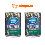 Pate cho mèo hương vị cá trích cắt miếng 400g