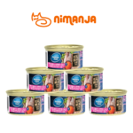 Pate cho mèo hương vị thịt trắng cá ngừ và ức gà 85g